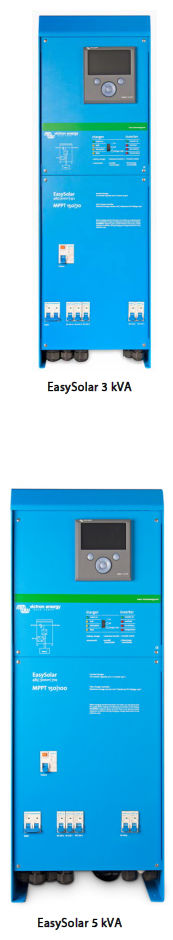 Victron EasySolar 3 kVA & 5 kVA with Color Control panel