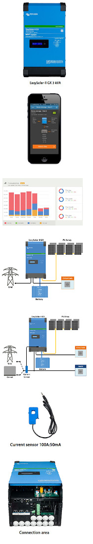 Victron Energy Easysolar 12/1600 12v 1600VA - Low Energy Supermarket